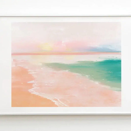 Sunrise Coastal Art Print