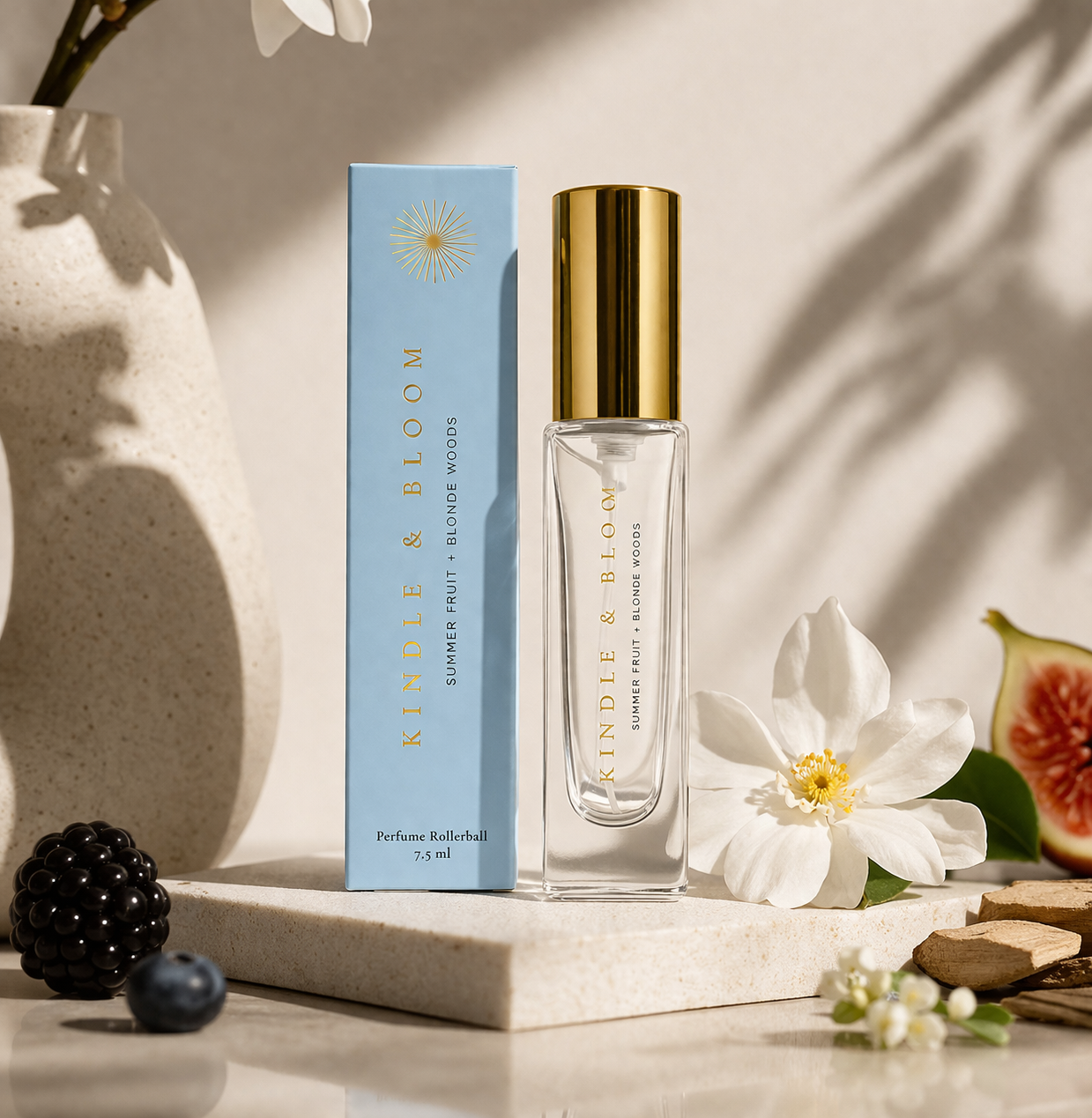 Summer Fruit + Blonde Woods Rollerball Perfume