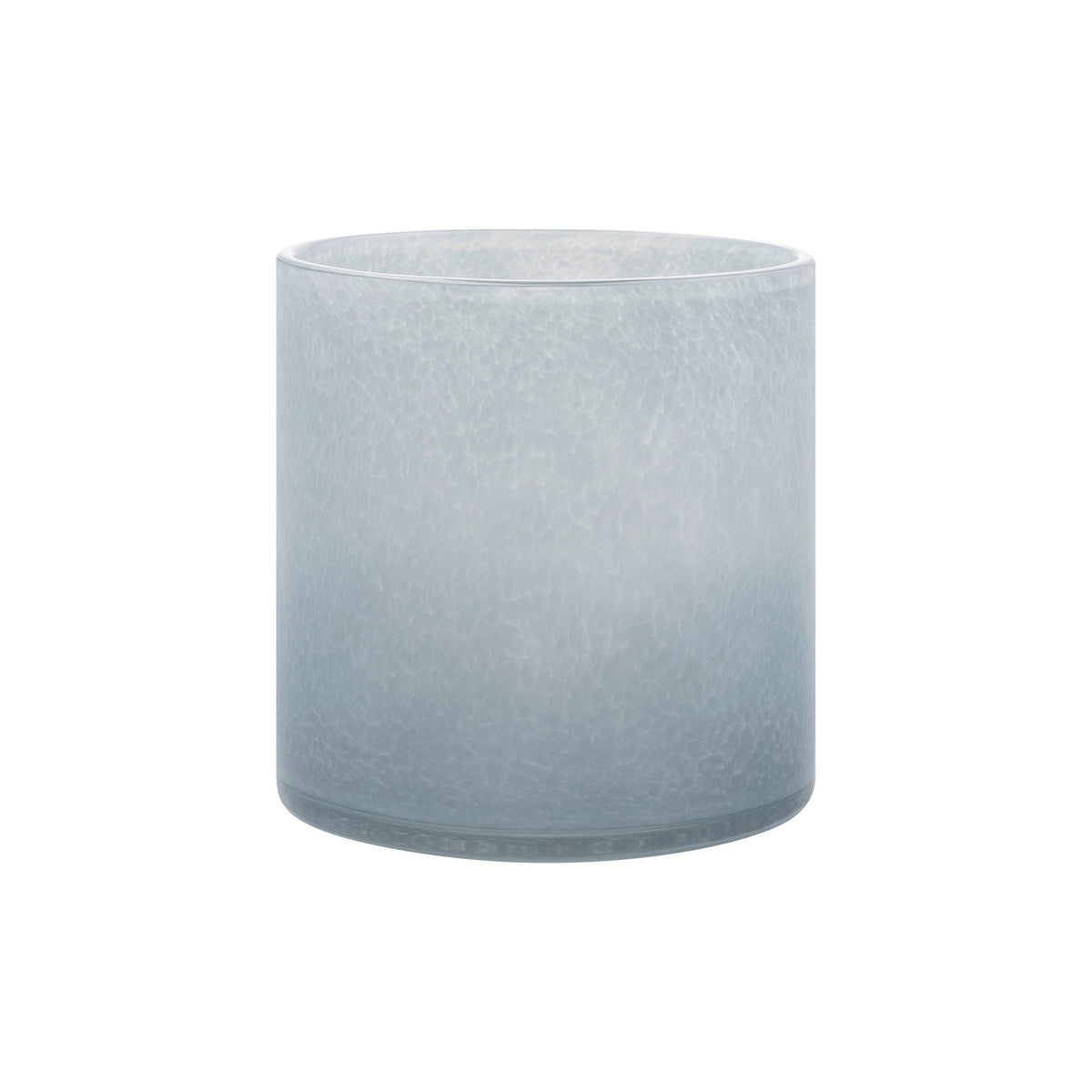 SAGA Handblown Colored Glass Hurricane Candle Holder