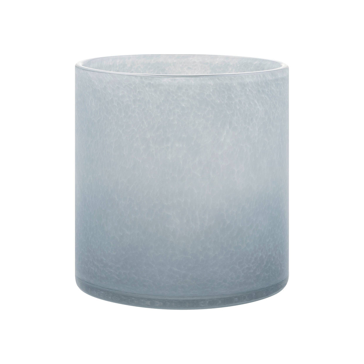 SAGA Handblown Colored Glass Hurricane Candle Holder