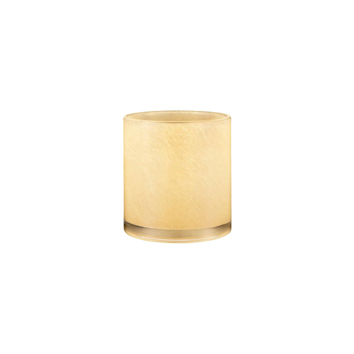 SAGA Handblown Colored Glass Hurricane Candle Holder
